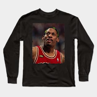 Dennis Rodman - 1998 NBA Finals, Game Two Long Sleeve T-Shirt